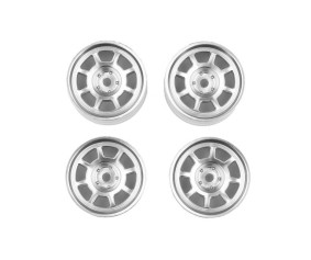 Team Associated 6x6 Wheels, Chrome (4)