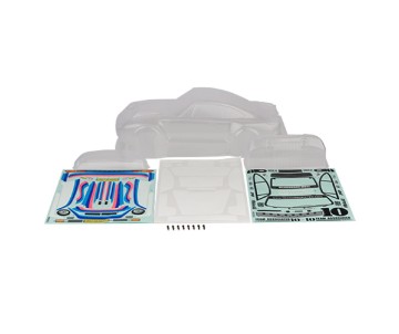 Team Associated RC10 4x4 Rally Body Set, Clear
