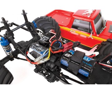 Team Associated MT12 Monster Truck Red RTR LiPo Combo