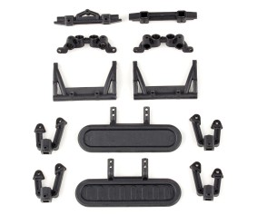 Team Associated CR12 Shock Towers and Bumper Mounts