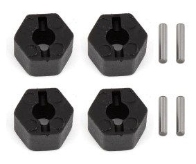 Team Associated CR12 Wheel Hexes and Pins Set