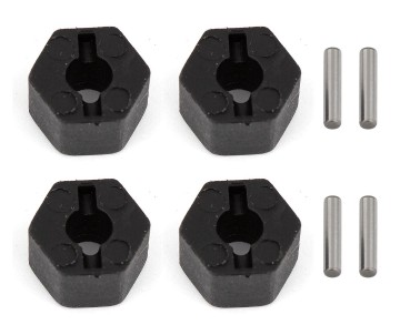 Team Associated CR12 Wheel Hexes and Pins Set