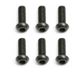 Team Associated Screws, M2x6 mm BHCS