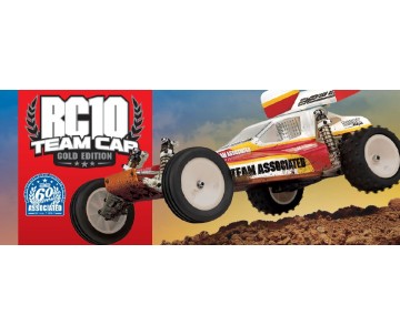 Team Associated 1/10 RC10 2wd Team Car Gold Edition Kit