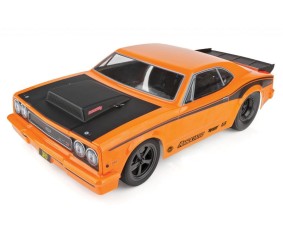 Team Associated DR10 Drag Race Car RTR, 3S LiPo Combo, Orange Body