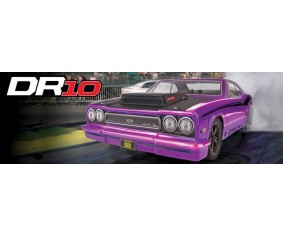 Team Associated DR10 Drag Race Car RTR LiPo Combo - Purple