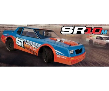 Team Associated SR10M Dirt Oval RTR LiPo Combo, Blue 