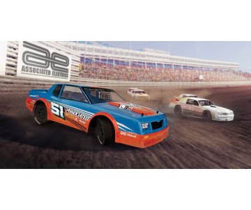 Team Associated SR10M Dirt Oval RTR LiPo Combo, Blue 
