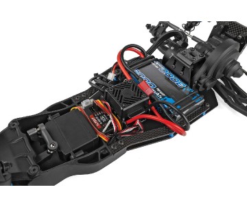 Team Associated SR10M Dirt Oval RTR LiPo Combo, Blue 
