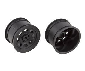 Team Associated SR10 Rear Wheels, black
