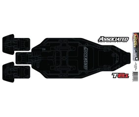 Team Associated T6.1 FT Chassis Protective Sheet, printed