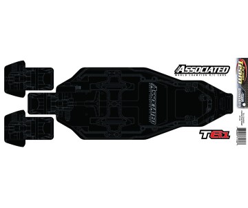 Team Associated T6.1 FT Chassis Protective Sheet, printed