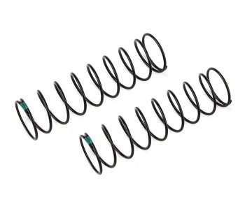 Team Associated 13mm Rear Springs, green 2.20 lb/in, L72, 9.75T, 1.2D