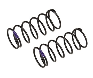 Team Associated Shock Springs, purple, 7 lb/in, L44mm