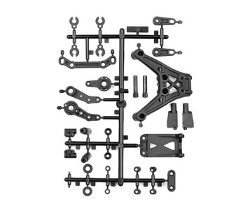 Team Associated DC10 Steering Bellcrank, Top Plate Bulkhead