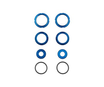 Team Associated DC10 Shock Collars, Bottom Caps, and Cap Retainers