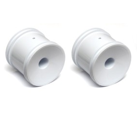 Team Associated 12mm Hex Stadium Truck Dish Wheel (2) (White) Team Associated 12mm Hex Stadium Truck Dish Wheel (2) (White)