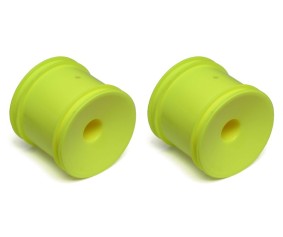 Team Associated 12mm Hex Stadium Truck Dish Wheel (2) (Yellow) Team Associated 12mm Hex Stadium Truck Dish Wheel (2) (Yellow)