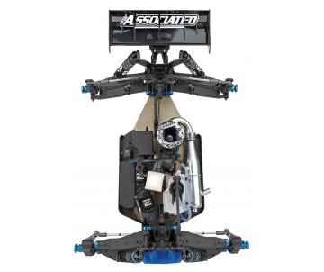 Team Associated 1/8 RC8T4 4wd Team Kit with Gearbox Upgrade