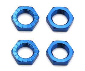 Team Associated Wheel Nuts, 17 mm, blue (4)