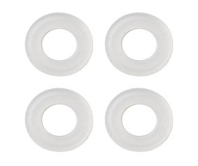 Team Associated RC8B3/RC8T3 Bleeder Shock Cap Seals, 16mm (4)
