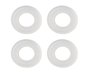 Team Associated RC8B3/RC8T3 Bleeder Shock Cap Seals, 16mm (4)