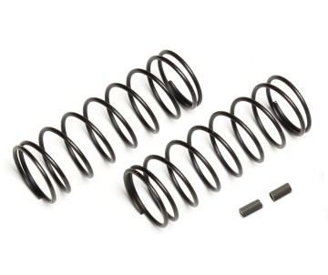Team Associated Front Springs, gray, 4.7 lb/in