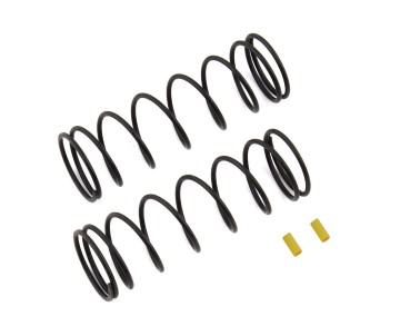 Team Associated Front Springs V2, yellow, 5.7 lb/in, L70, 8.5T, 1.6D