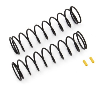 Team Associated Rear Springs V2, yellow, 4.4 lb/in, L86, 10.25T, 1.6D