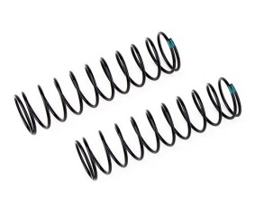Team Associated Rear Springs V2, green, 4.0 lb/in, L86, 11.25T, 1.6D