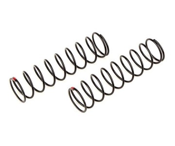 Team Associated Rear Springs V2, Red, 4.7 lb/in, L86, 10.0T, 1.6D