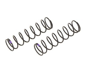 Team Associated Rear Springs V2, Purple, 5.1 lb/in, L86, 9.0T, 1.6D