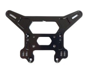 Team Associated RC8T3.2 Rear Shock Tower, black aluminum