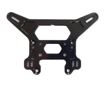 Team Associated RC8T3.2 Rear Shock Tower, black aluminum