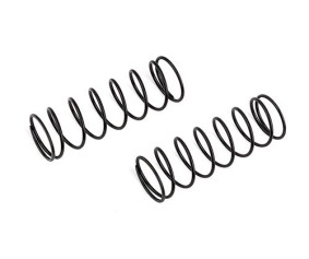 Team Associated 16mm Front Springs, black 4.65 lb/in, L68, 8.25T, 1.5D