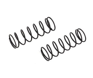 Team Associated 16mm Front Springs, black 4.65 lb/in, L68, 8.25T, 1.5D