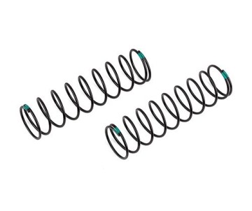 Team Associated 16mm Rear Springs, green 3.60 lb/in, L83, 10.0T, 1.5D