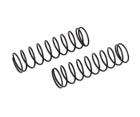 Team Associated 16mm Rear Springs, black 3.50 lb/in, L83, 10.25T, 1.5D