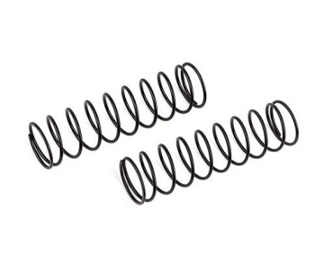 Team Associated 16mm Rear Springs, black 3.50 lb/in, L83, 10.25T, 1.5D