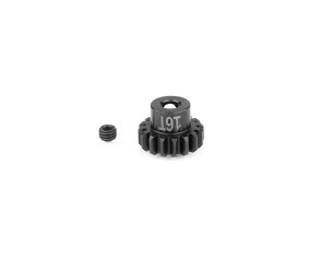 Team Associated FT STEEL Pinion Gear, 16t-Mod 1, 5mm Shaft