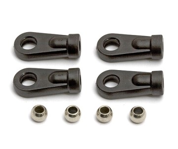 Team Associated Shock Rod Ends (RC8) (4)