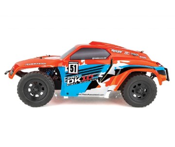 Team Associated Pro2 DK10SW Dakar Buggy RTR, LiPo Combo Orange/Blue