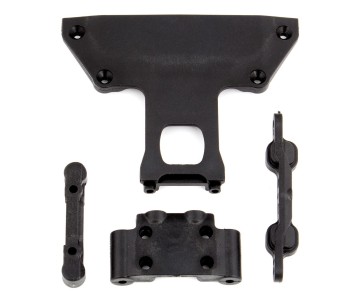 Team Associated Arm Mounts, Chassis Plate and Bulkhead