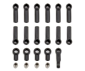 Team Associated Ball Cups, Rod Ends and Steering Link