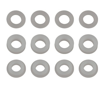 Team Associated 12mm Machined Shock Spacers, V2