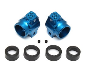 Team Associated B5/B5M/T5m/SC5m Aluminum Rear Hub Set (Blue)