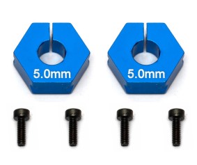 Team Associated 5.0mm Aluminum Factory Team Clamping Rear Hex (2)