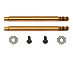 Team Associated 3x21mm V2 Ti-Nitride Screw Mount Buggy Front Shock Shaft (2)