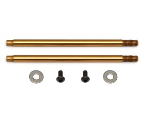 Team Associated 3x35 mm Shock Shafts (V2), TiN