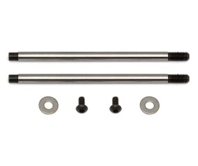 Team Associated Factory Team 3x35 mm Shock Shafts (V2), Chrome